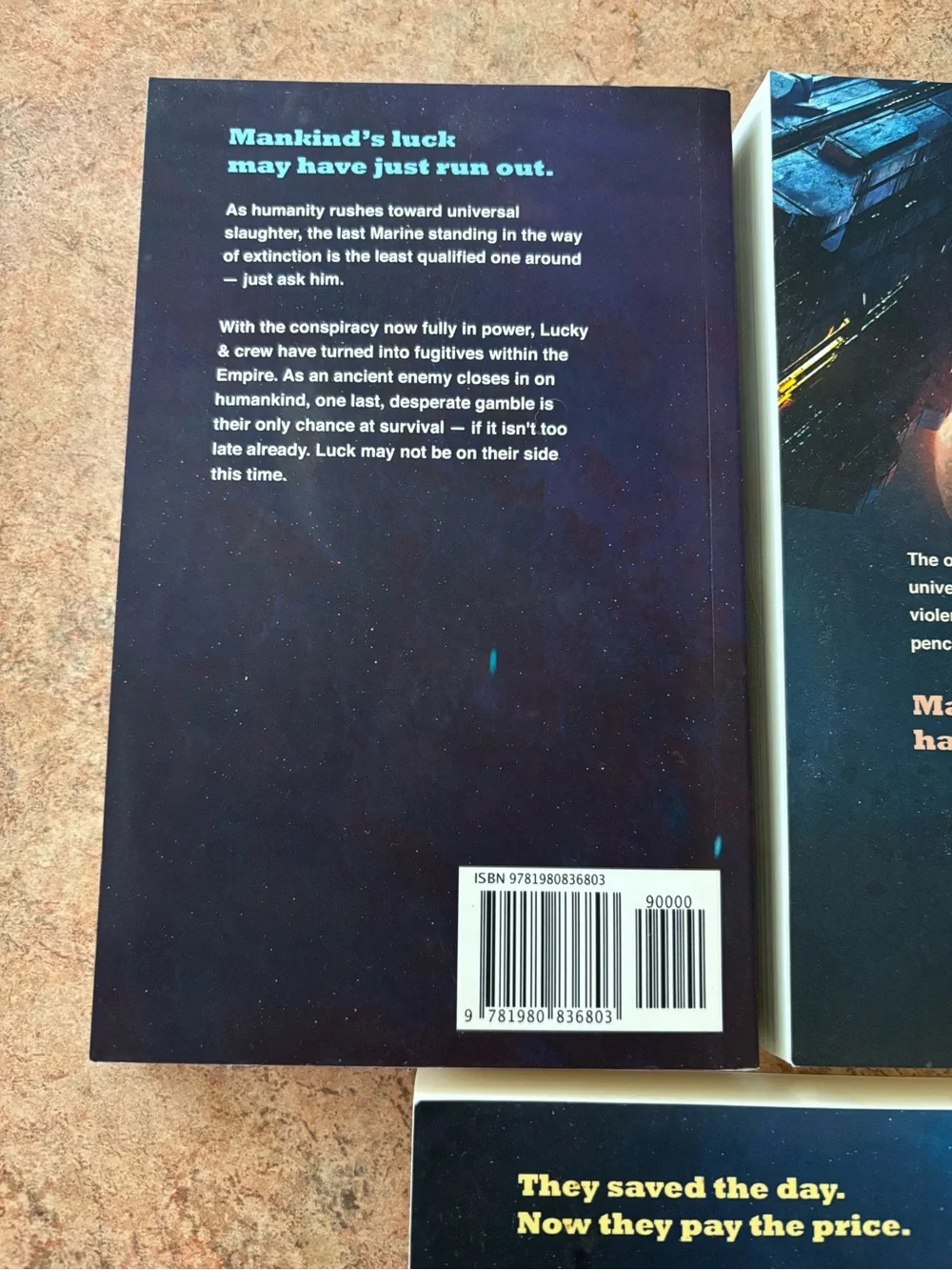 Joshua James - Lucky’s Marines book bundle Sci‑Fi Paperback